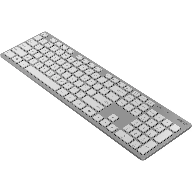 Bezvadu tastatūras un peles komplekts ASUS W5000, balts