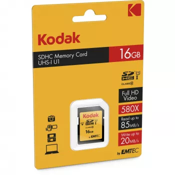 Kodak SD 16GB UHS-I U1 V10 Premium (EKMSD16GHC10K)