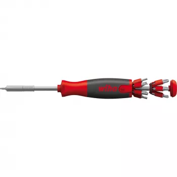 Wiha SB 3803-04021 LiftUp 26one® EU elektronikas un precīzijas mehānikas, darbnīcas, VDE uzgaļu skrūvgriezis 1/4 inch (6.3 mm) (43895)