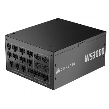Corsair WS3000 3000W 80+ Pla ATX 3.1 F.Mod barošanas bloks