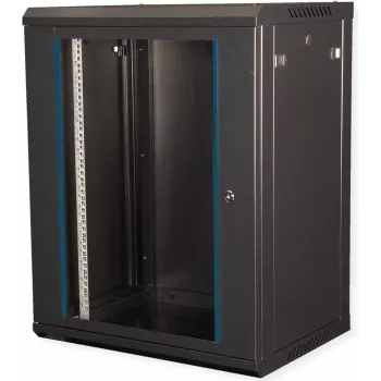 VALUE 19 collu sienas skapis 600x450mm melns komplekts - WandEnclosure (26.99.0826)