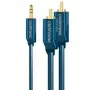 MP3 adaptera kabelis (3,5 mm audio ligzda/2x RCA spraudnis) - 5,0 m Papildu adapteris MP3 atskaņotājiem, iPod un viedtālruņiem
