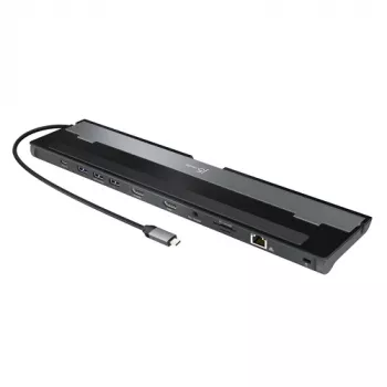 j5create JCD542-N USB-C Dual HDMI dokošanas stacija - USB 3.2 Gen 1 Type-C - 3.5mm - HDMI - RJ-45 - USB 3.2 Gen 1 Type-A - USB 3.2 Gen 1 Type-C