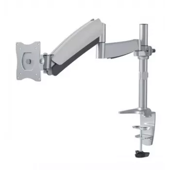 Newstar Flat Screen Desk Mount (CLAMP/GROMMET) 10-30 Sudrabs