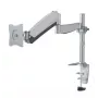 Newstar Flat Screen Desk Mount (CLAMP/GROMMET) 10-30 Sudrabs