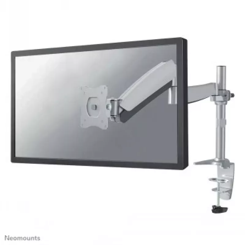 Newstar Flat Screen Desk Mount (CLAMP/GROMMET) 10-30 Sudrabs