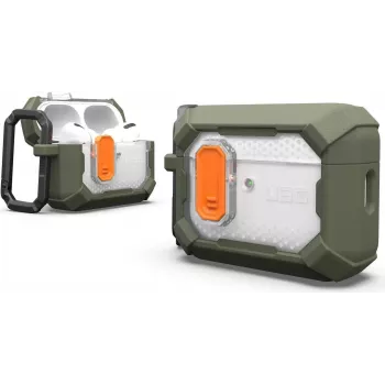 Urban Armor Gear UAG AirPods Pro 3rd Gen Maciņš Plasma Olive (104132117272)
