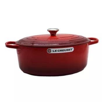 Le Creuset Signature Cepeškrāsns Trauks ovāls 35cm ķiršu sarkans (21178350602430)