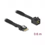 Delock kabelis Mini SAS HD SFF-8643 uz Slim SAS SFF-8654 4i 60 cm