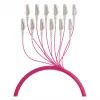 EFB Trunk Cable U-DQ(ZN)BH OM4 12G (1x12) LC-LC 10m Dca LSZH
