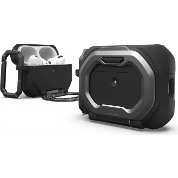 UAG Urban Armor Gear Monarch Maciņš Apple AirPods Pro 3 melns/sudrabs 104131114034