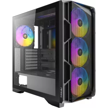 ANTEC AX-1000 ARGB Gaming E-ATX, ATX, Micro-ATX, ITX Mid Tower PC korpuss, melns (0-761345-10240-7)