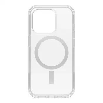 OtterBox SymmetryPlus maciņš iPhone 15 Pro Caurspīdīgs