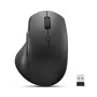 Lenovo 600 bezvadu mediju pele, biroja, labā roka, RF bezvadu, optiskā, 2400 DPI