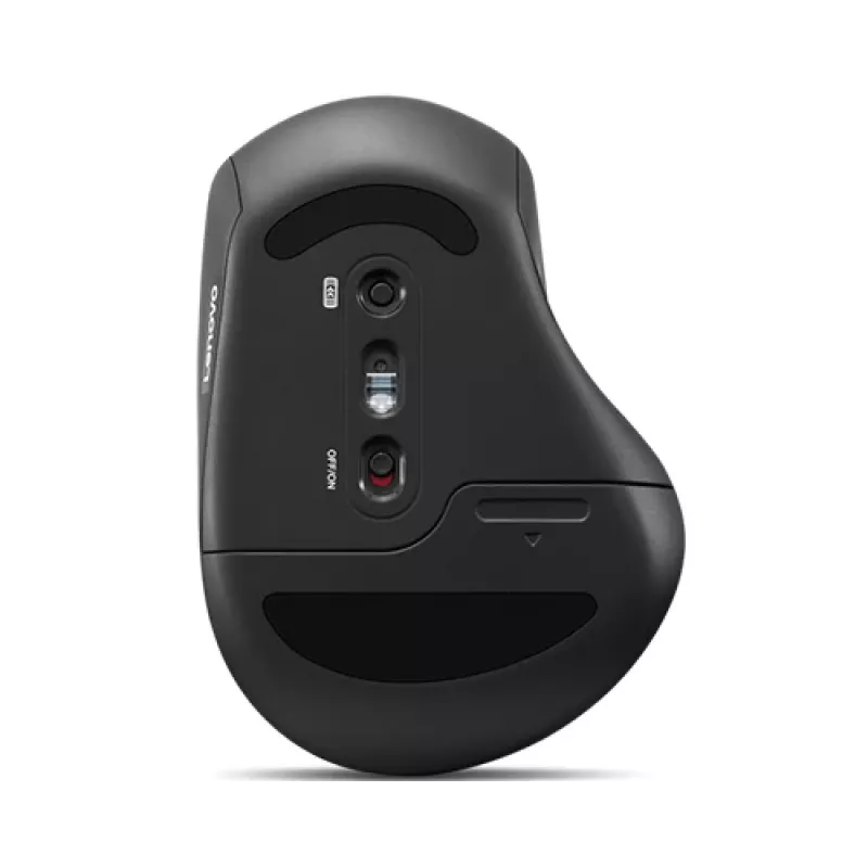 Lenovo 600 bezvadu mediju pele, biroja, labā roka, RF bezvadu, optiskā, 2400 DPI