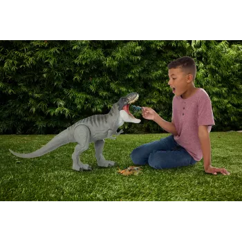 Jurassic World Rebirth Super Colossal Tyrannosaurus Rex Figūra, T-Rex Dinozaurs Rotaļlieta