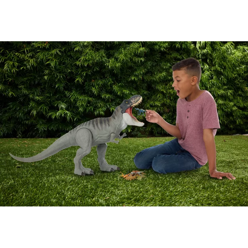 Jurassic World Rebirth Super Colossal Tyrannosaurus Rex Figūra, T-Rex Dinozaurs Rotaļlieta
