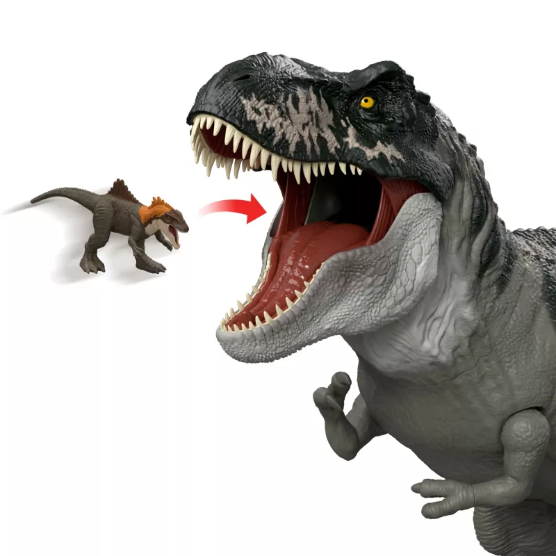 Jurassic World Rebirth Super Colossal Tyrannosaurus Rex Figūra, T-Rex Dinozaurs Rotaļlieta