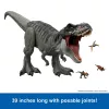 Jurassic World Rebirth Super Colossal Tyrannosaurus Rex Figūra, T-Rex Dinozaurs Rotaļlieta