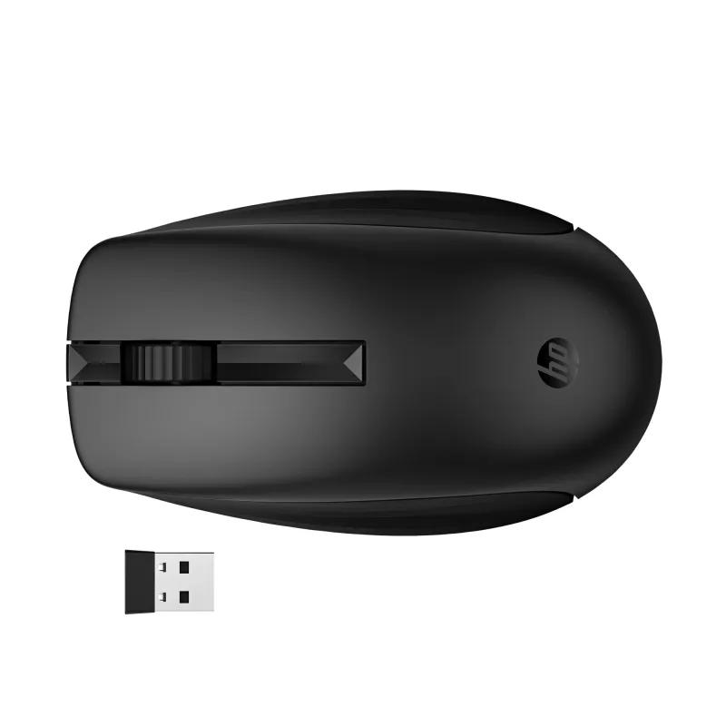 HP 650 Bezvadu tastatūras un peles komplekts, pilnizmēra (100%), bezvadu, RF, membrānas, melns, pele iekļauta