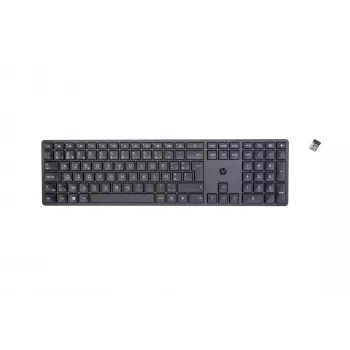 HP 450 Programmējama bezvadu tastatūra RF + USB AZERTY melna