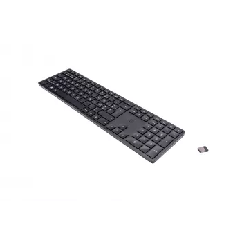 HP 450 Programmējama bezvadu tastatūra RF + USB AZERTY melna