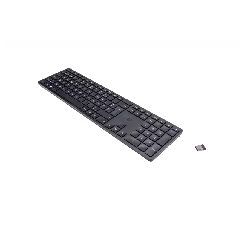 HP 450 Programmējama bezvadu tastatūra RF + USB AZERTY melna