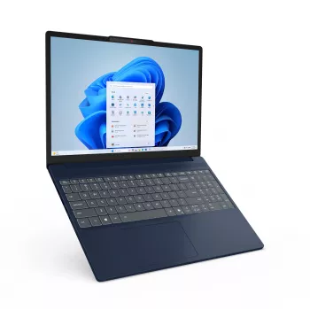 Lenovo IdeaPad Slim 3 15ARP10 AMD Ryzen™ 5 150 klēpjdators 38,9 cm (15,3 collu) WUXGA 16 GB DDR5-SDRAM 512 GB SSD Wi-Fi 7 (802.11be) Windows 11 Home Zils