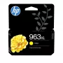 HP 963XL High Yield Yellow Original Ink Cartridge, augstas ražības, dzeltena, pigmenta tinte, 22.92 ml, 1 gab.