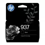 HP 937 Black oriģinālā tintes kasetne, standarta ietilpība, melna, 1 gab., 1250 lapas, vienas pakas