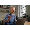 Verbatim TruSound Pro Kakla Siksnas Bezvadu Austiņas Zilā Krāsā, 20 - 20000 Hz, 74 g, Mikrofons