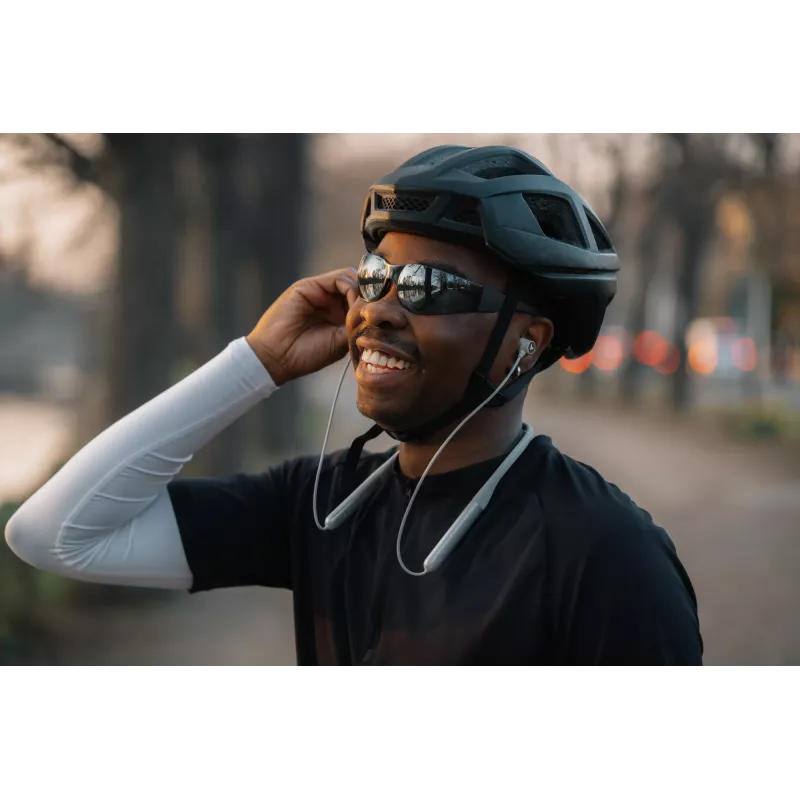 Verbatim TruSound ANC Kakla Siksnas Austiņas Pelēkas, Bezvadu, 20 - 20000 Hz, Mūzika/Ikdiena, 46.5 g, Headset, Pelēks