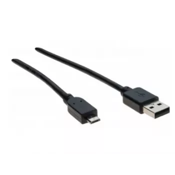 Hypertec 532456-HY USB kabelis USB 2.0 2 m USB A Micro-USB A Melns