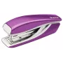 Leitz NeXXt WOW metāla mini skavotājs, 10 loksnes, violets, P2, metāls, plastmasa, 80 g/m², 3.5 cm