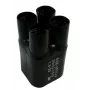 3M SKE 4F/1+2 Termosarūkošā caurule, Melna, 10 cm, 3.5 cm, 1 gab., 120 °C