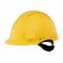 3M G3000CUV-GU Cietā ķivere - ABS, HDPE, Plastmasa, Poliesters Dzeltena