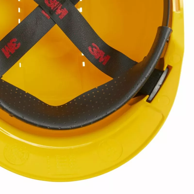 3M G3000CUV-GU Cietā ķivere - ABS, HDPE, Plastmasa, Poliesters Dzeltena