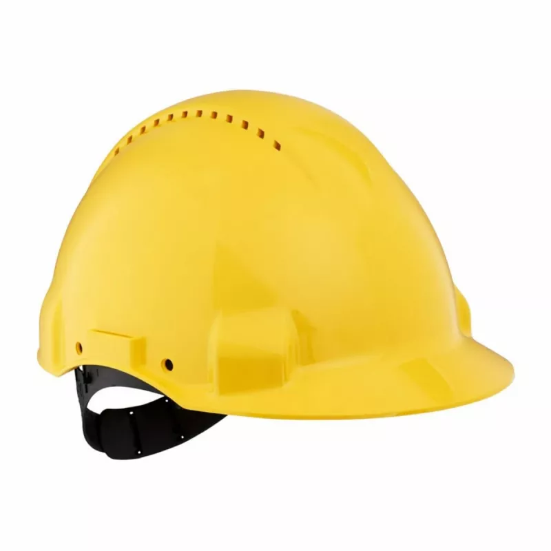 3M G3000CUV-GU Cietā ķivere - ABS, HDPE, Plastmasa, Poliesters Dzeltena