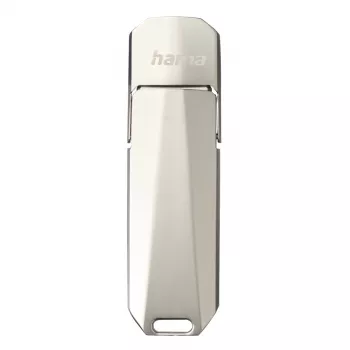 Hama Uni-C Deluxe USB zibatmiņa 64 GB USB Type-C 3.2 Gen 1 (3.1 Gen 1) Sudraba