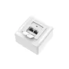 Hama 00300029 kontaktligzda 2 x RJ-45 balta