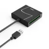 Hama 00200148 karšu lasītājs USB 3.2 Gen 1 (3.1 Gen 1) Type-A/Type-C Melns