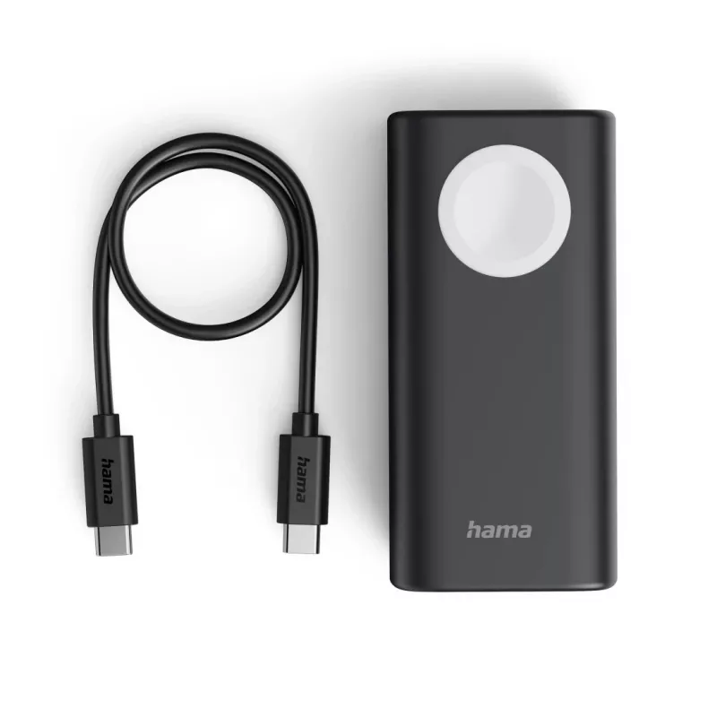 Hama Watch 10000 mAh Melns, Pelēks