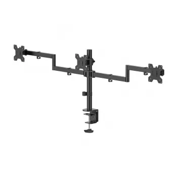 Hama 00220899 monitora stiprinājums / statīvs 68.6 cm (27 collas) Galds Melns