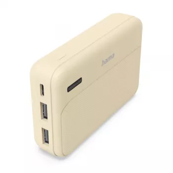 Hama Pocket 10 ārējais akumulators 10000 mAh Smilšu krāsa