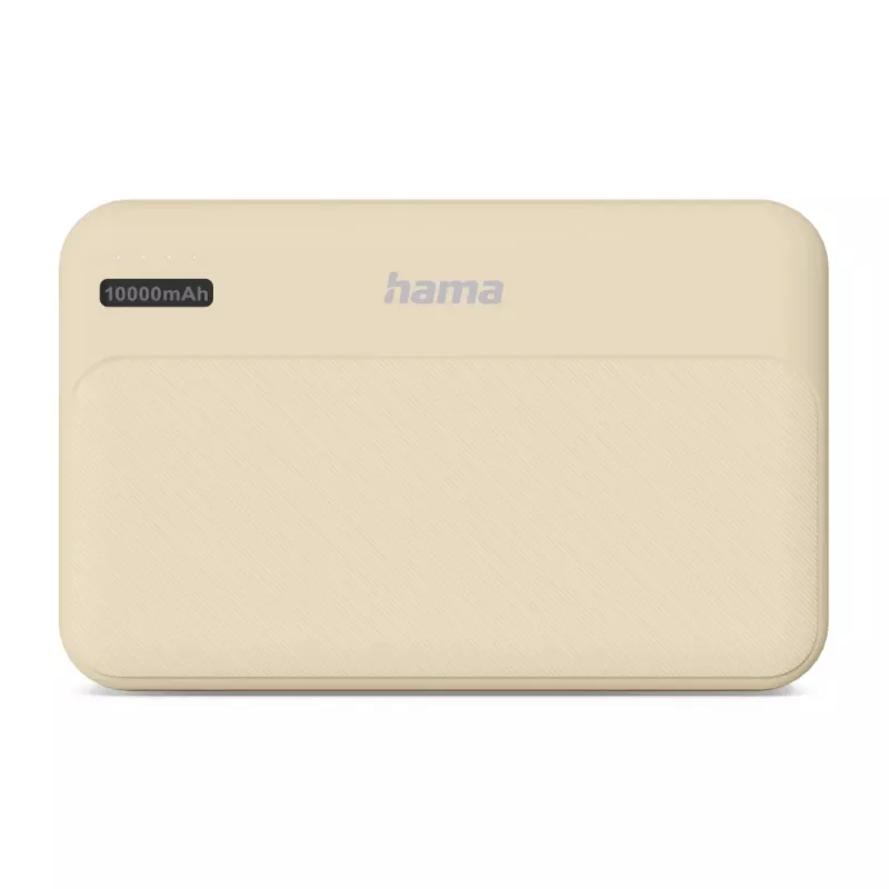 Hama Pocket 10 ārējais akumulators 10000 mAh Smilšu krāsa