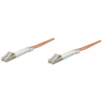 EFB Elektronik O0310.5 optiskās šķiedras savienojuma kabelis, Duplex, LC–LC, OM2 50/125 µm, LSZH, 5 m, oranžs
