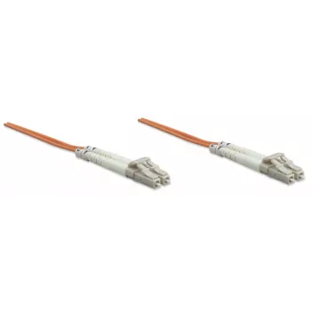 EFB Elektronik O0310.5 optiskās šķiedras savienojuma kabelis, Duplex, LC–LC, OM2 50/125 µm, LSZH, 5 m, oranžs
