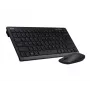 Acer Chrome bezvadu tastatūras un peles komplekts, RF, QWERTY, melns