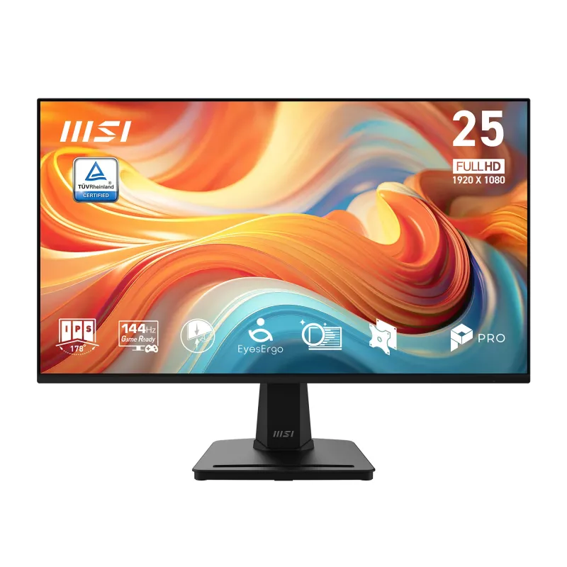 MSI Pro MP251 E14L monitors 62.2 cm (24.5 collas) 1920 x 1080 pikseļi Full HD melns