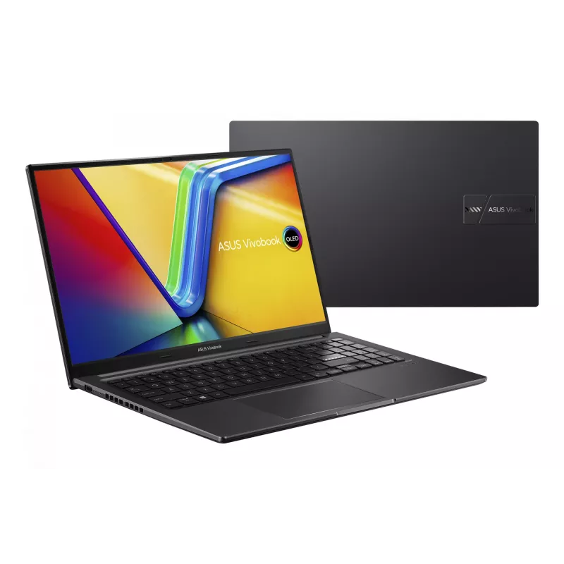 ASUS Vivobook 15 OLED M1505YA-L1394W AMD Ryzen™ 7 7730U Klēpjdators 39.6 cm (15.6 collu) Full HD 16 GB DDR4-SDRAM 512 GB SSD Wi-Fi 6E (802.11ax) Windows 11 Home Melns